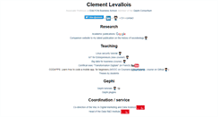 Desktop Screenshot of clementlevallois.net